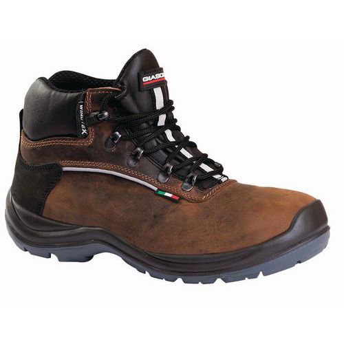 Calzatura alta di sicurezza con membrana in windtex e rapido sfilamento S3 ALPI S3 HR058G - 45,