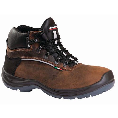 Calzatura alta di sicurezza con membrana in windtex e rapido sfilamento S3 ALPI S3 HR058G - 46,