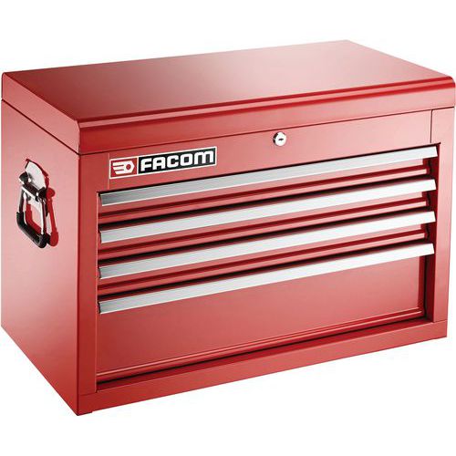 Cassetta degli attrezzi in metallo a 4 cassetti,