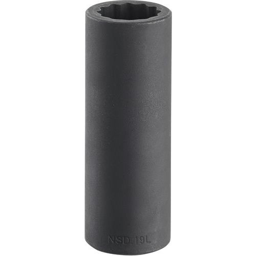 Bussola a percussione lunga 1/2 pollice a 12 scanalature 27 mm,