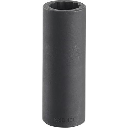 Bussola a percussione lunga 1/2 pollice a 12 scanalature 35 mm,