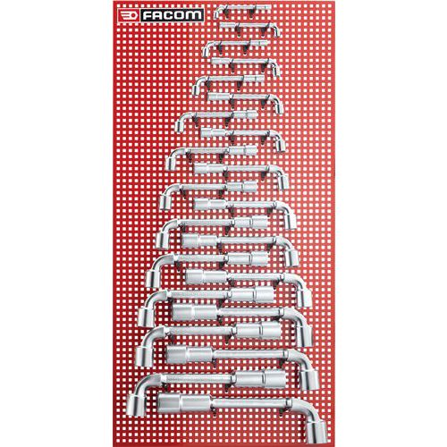 Set di 22 chiavi a tubo,