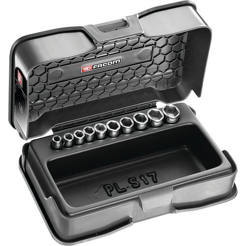 Set di bussole da 1/4 pollici esagonali mm 10 pezzi,