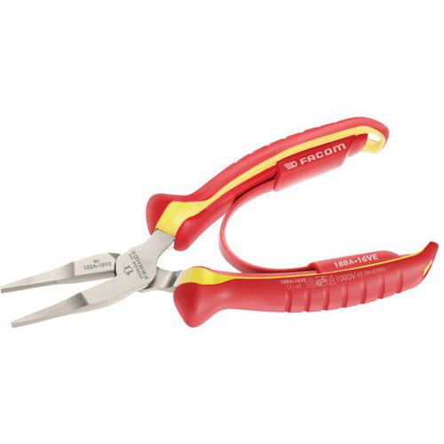 Pinza da taglio diagonale elettricista con becco piatto 160mm,