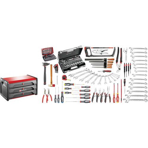 Selezione manutenzione industriale 147 utensili,