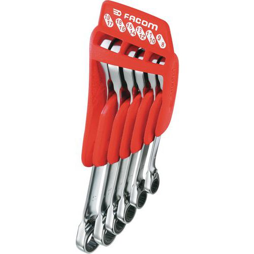 Valigetta portatile per set di 6 chiavi poligonali,