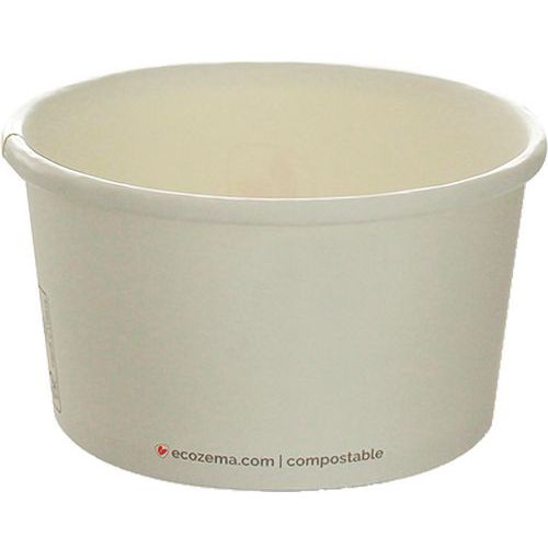 Contenitore da asporto da 350 cc compostabile,