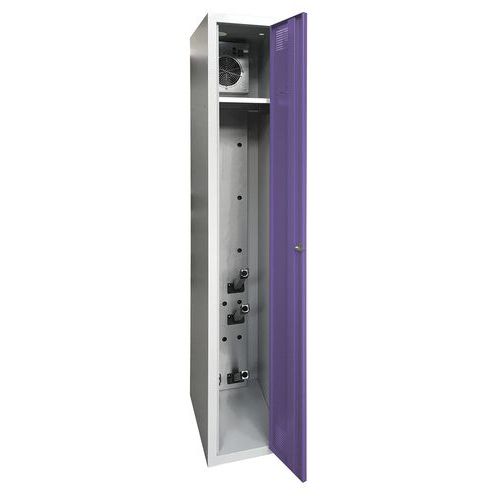 Armadio asciugatura abiti puliti-1 colonna - Portalucchetto,