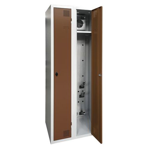 Armadio asciugatura abiti puliti-2 colonne - Portalucchetto,