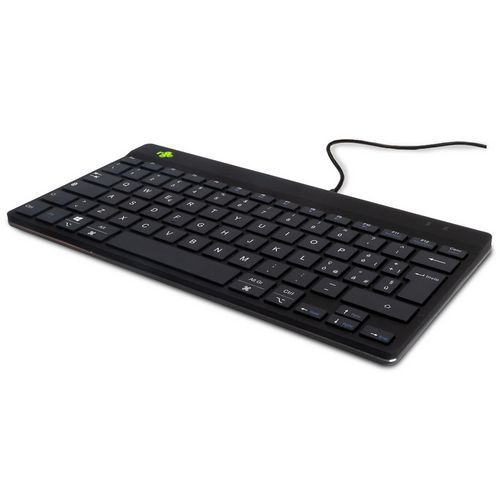 Tastiera ergonomica R-Go Compact Break Qwerty (IT) - Nera,