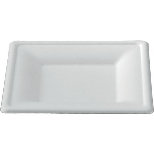 Piatto quadrato design 16 cm,