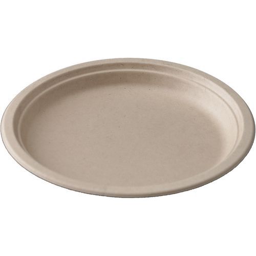 Piatto diam 23 cellulosa non sbiancata,