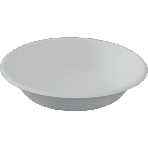 Piatto fondo 460 cc polpa di cellulosa,
