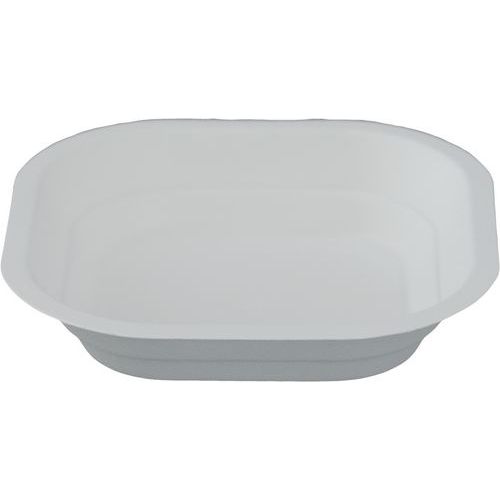 Piatto quadrato polpa di cellulosa,