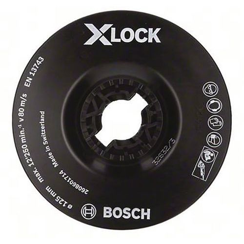 Dischi di levigatura morbidi Ø 125 mm X-LOCK - Bosch,