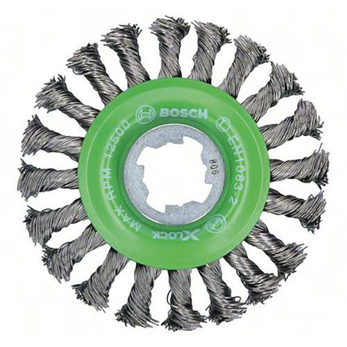 Spazzole abrasive con fili ritorti X-LOCK,