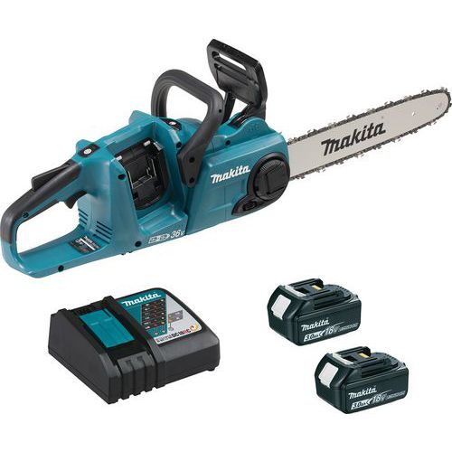 Motosega Makita 36 V (2 x 18V) 35 cm,