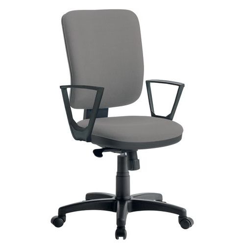 Sedia da ufficio Eris grigia,