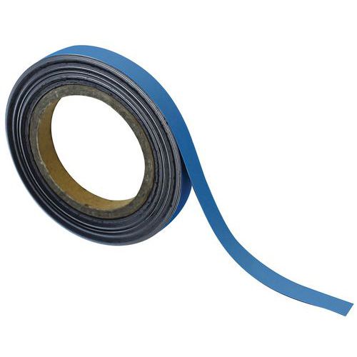 Nastro magnetico riscrivibile 15mm x 10m blu - Manutan,