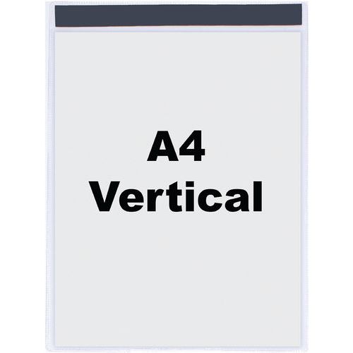 Busta portadocumenti A4 V magnetica - Manutan Expert,