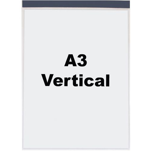 Busta portadocumenti A3 V magnetica - Manutan Expert,