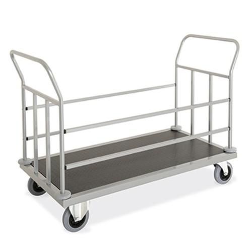 Carrello portabagaglio chiuso da 2 lati,