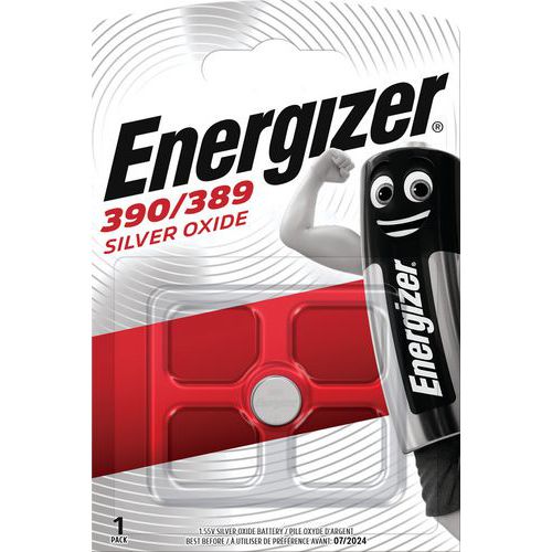 Pila mini Energizer all'ossido d'argento 390-389,
