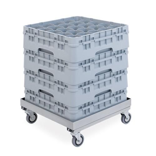 Portacestello solo base inox,