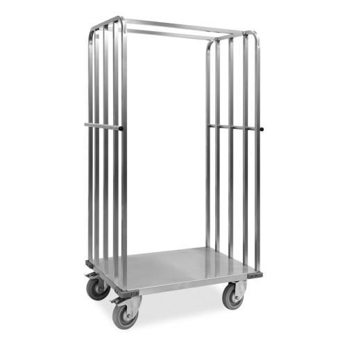 Carrello roll container 1 base + 2 sponde,