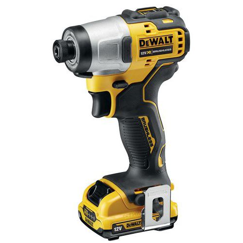 Avvitatore a percussione XR 12 V 2Ah Li-Ion Brushless - Dewalt,