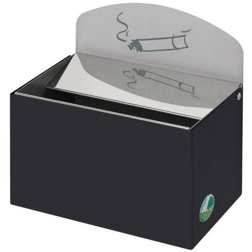 Posacenere 0,8L con pannello antracite,