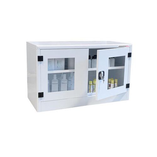 Armadio componibile SOTTOBANCO per laboratorio a 2 ante,