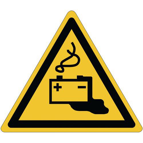 Cartello Carica della batteria in corso-Alluminio-200mm,