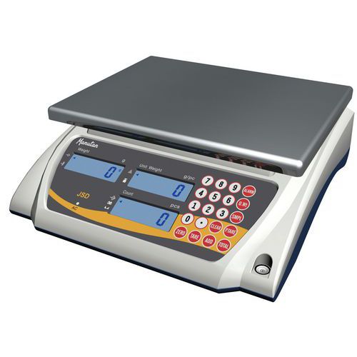 Bilancia contapezzi 30 Kg/1 g 280x220 mm,