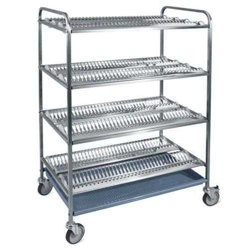 Carrello scolapiatti - bicchieri 240 piatti,