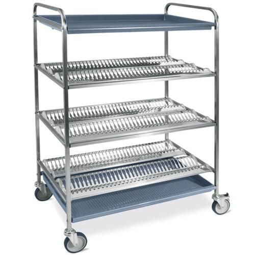 Carrello scolapiatti - bicchieri 180 piatti,