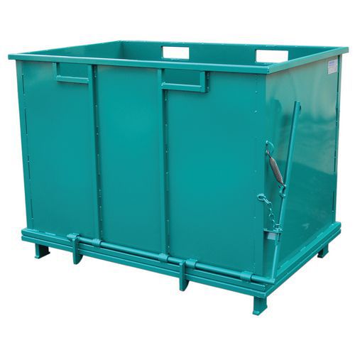 Contenitore con fondo apribile 1000 kg,