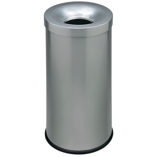 Gettacarte antifuoco colorato - argento,