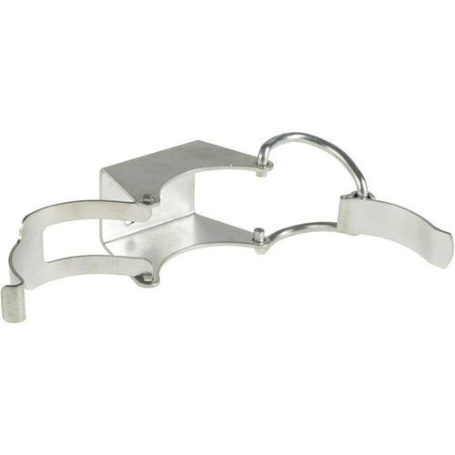 Supporto di fissaggio a muro per pompa di ingrassaggio,