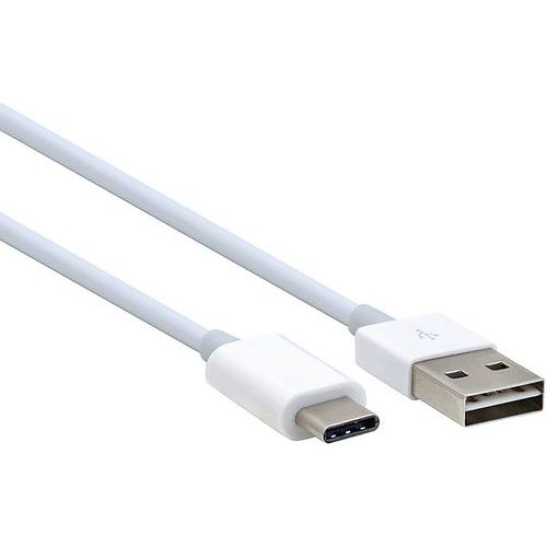 Cavo dati USB-A 2.0 reversibile USB tipo-C bianco Moxie,