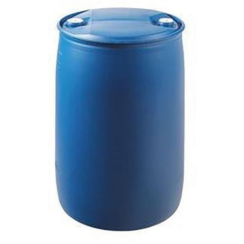 Fusto riciclato PEHD blu apertura parziale - 220L,