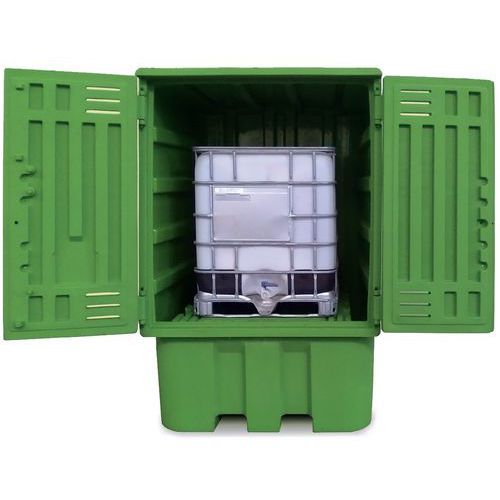 Armadio di Stoccaggio in PE 1 Cisterna Verde,