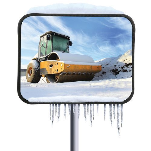 Specchio multiuso 600x800 mm - Inox dispositivo antighiaccio,