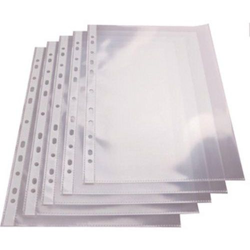 Busta traforata, A4, PP, 70 micron, trasparente,