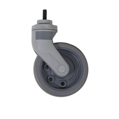 Ruota Silent Wheel ø125mm con perno ø10 per carrelli Opera,