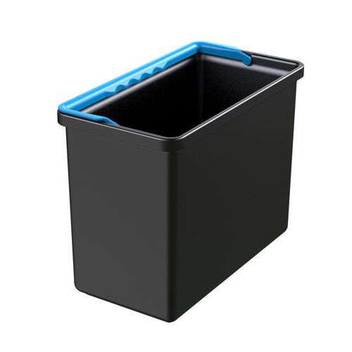 Secchiello 7Lt in PP per carrelli Opera R manico blu,