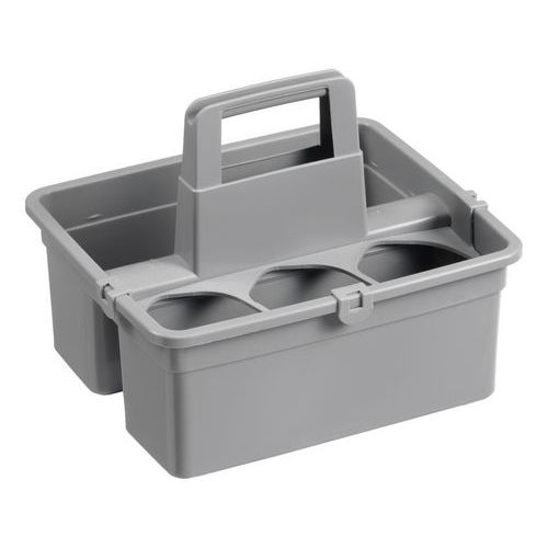 Cassetta in PP con fermabottiglie per carrelli Opera R,