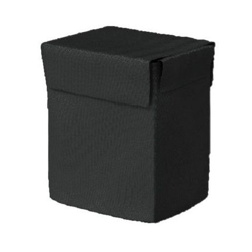 Sacco plastificato 260L portabiancheria con coperchio-nero,