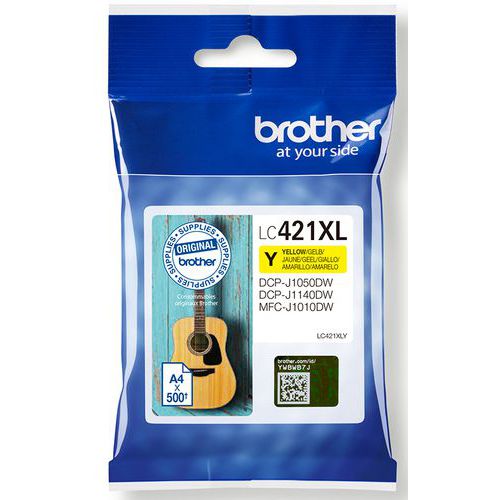 Cartuccia inchiostro alta capacità 500 pagine giallo-Brother,