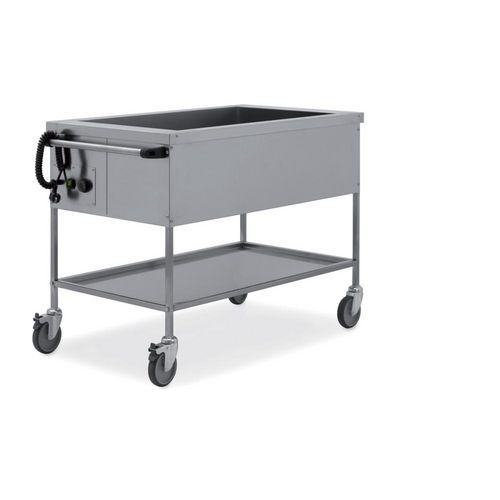 Carrello termico a giorno,